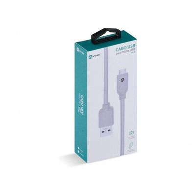 Cabo Usb X Micro Usb A 2.0 2m Branco Musb-2