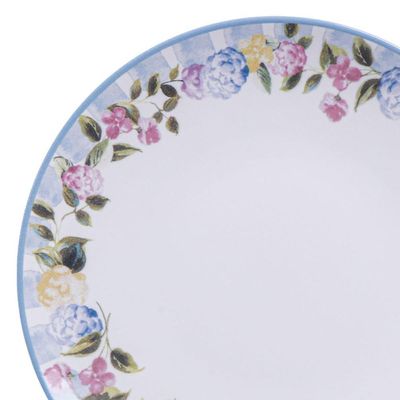 Conjunto 6 Pratos Rasos 25cm Porcelana Aura Tramontina