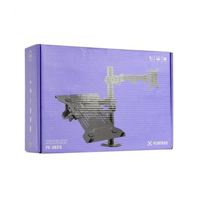 Suporte Articulado Para Monitor E Notebook Fortrek Fk 485s