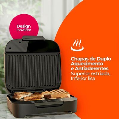 Kit Click Cadence - Sanduicheira E Cafeteira Vambora 220V