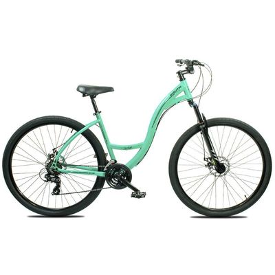Bicicleta Aro 29 South Curving 700 Vintage Retro 21v Câmbios Shimano Verde