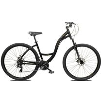 Bicicleta Aro 29 South Curving 700 Vintage Retro 21v Câmbios Shimano Preto