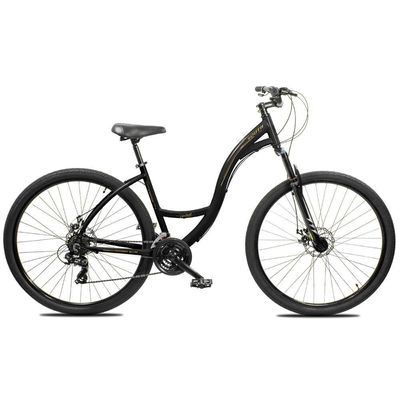 Bicicleta Aro 29 South Curving 700 Vintage Retro 21v Câmbios Shimano Preto