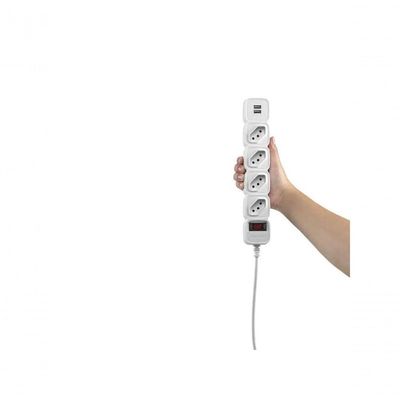 Protetor Eletronico Intelbras Epe204 4 Tomadas 2 Usb...