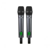 Microfone Sem Fio Harmonics Hsf-300 Duplo