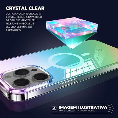 Capa case capinha para iPhone 16 Pro - MagSafe Holo - Gshield