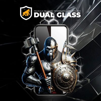 Película para iPhone 16 Pro - Dual Glass Preta - Gshield