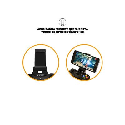 Controle Gamepad Joystick Bluetooth compatível com IOS / ANDROID / PC / PS3 / PS4 / SWITCH - Verde