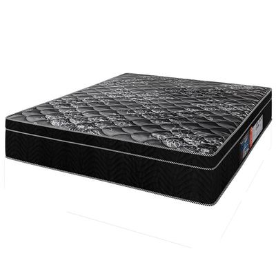 Cama Box Casal Portobel + Colchão Casal Portobel Diplomata Orthopedic com Espuma D-45 65x138x188 cm - Preto