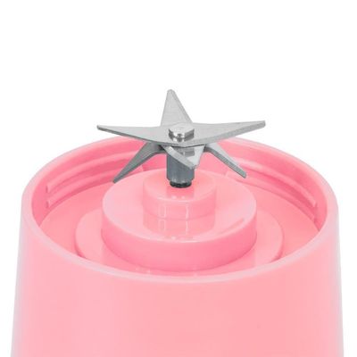 Mini Liquidificador Portátil Usb Recarregável ( Rosa )