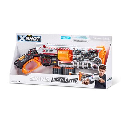 Lancador Xshot Skin Lockable Blaster 16 Dardos