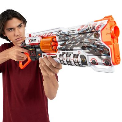 Lancador Xshot Skin Lockable Blaster 16 Dardos