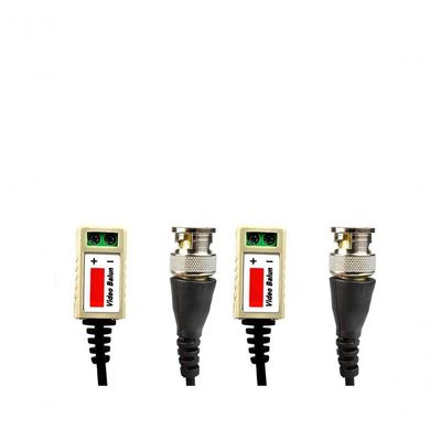 Video Balun Evus C-067 1 Canal Mini Cctv Bnc Para Hdcvi Cftv