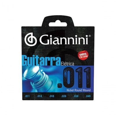 Encordamento Guitarra Giannini Geegst.11 0.011"