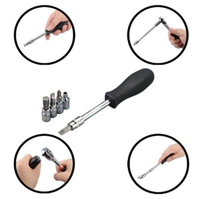Conjunto Kit Ferramentas Soquete 1-4 46pçs Reparos
