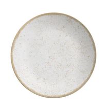 Prato Raso Coup Cor Bege Organic Cerâmica 29cm Alleanza