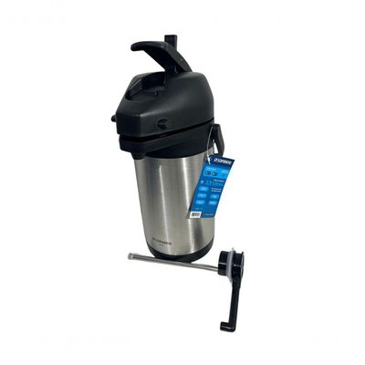 Garrafa Termica Pressão Inox Soprano Excelence 2,5 Lt
