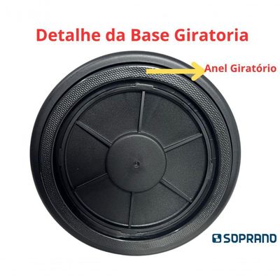 Garrafa Termica Pressão Inox Soprano Excelence 2,5 Lt