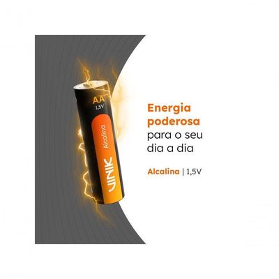 Pilha Alcalina Aa C-2 1.5v - Vp2ab2a