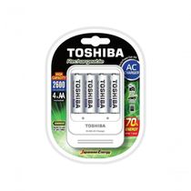 Carregador De Pilhas Tnhc-6gae4 Cb (c-4 Pilhas Aa 2600mah) Toshiba