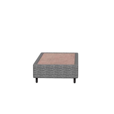 Base Box para Colchão de Solteiro Probel Village 38x88x188 cm - Preto