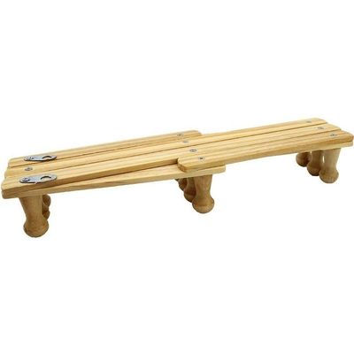 Gancho Parede Retratil Madeira 32cm (1un)