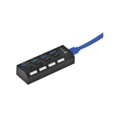 Hub Usb 3.0 4 Portas Com Interruptor Huv-50