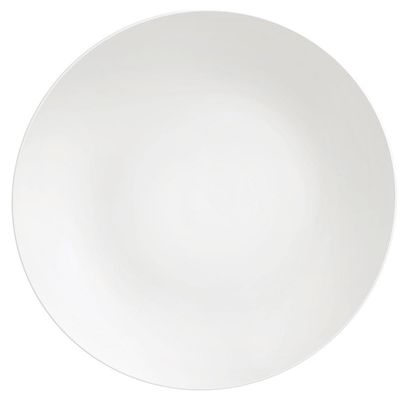 Conjunto com 6 Pratos Rasos Tramontina Sophia em Porcelana 28 cm - Branco