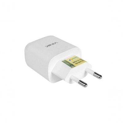 Carregador De Parede 20w Com 1 Saida Tipo C 12v - Branco