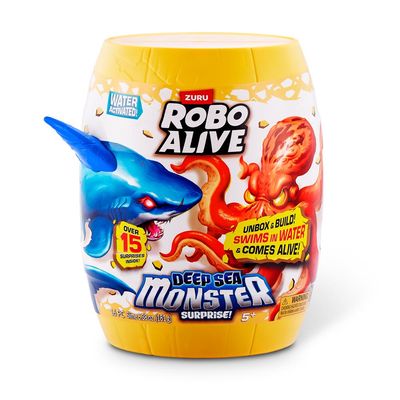Monstro Marinho Surpresa Robo Alive - Tubarão