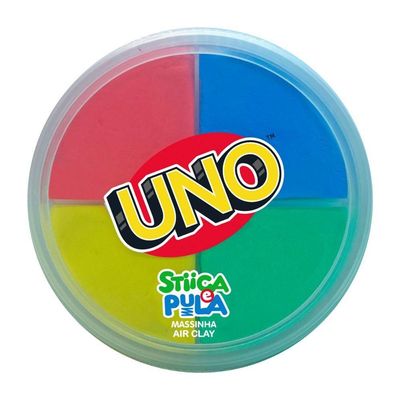 2x Stiica E Pula Massinha Air Clay 20g Uno - Doce Brinquedo