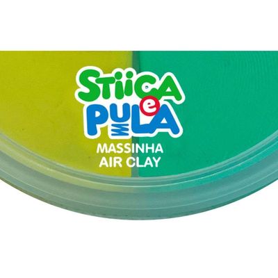 2x Stiica E Pula Massinha Air Clay 20g Uno - Doce Brinquedo