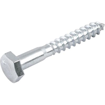 Parafuso Sextavado Rosca Soberba 1-4''x45mm 4 Peças Vonder