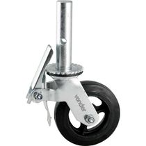 Rodizio Giratorio 6'' Borracha Para Andaime Vonder