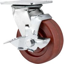 Rodizio Giratório Com Freio 5'' Celeron Industrial Vonder