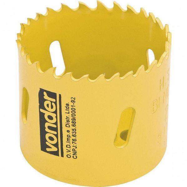 Serra Copo Aço Rápido 38mm Bimetálica Para Metal - Vonder