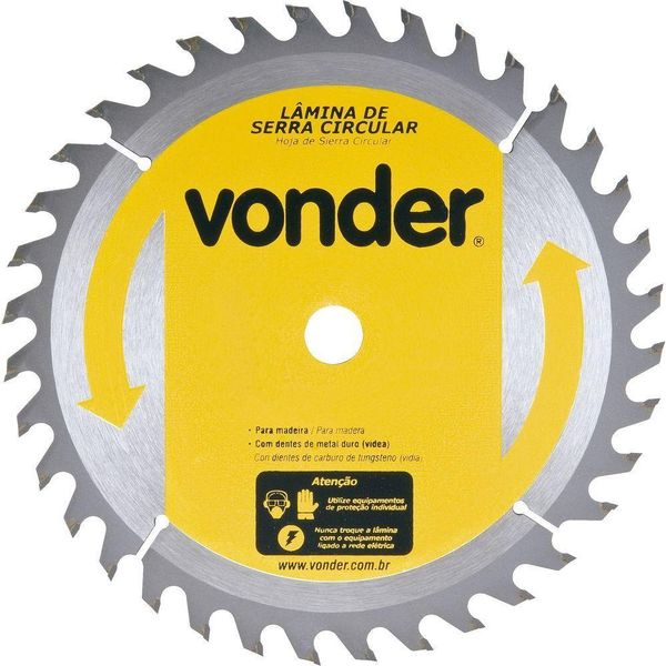 Lamina Serra Circ Vídea 180x20x2,6mm 36d 7400rpm Mad Vonder