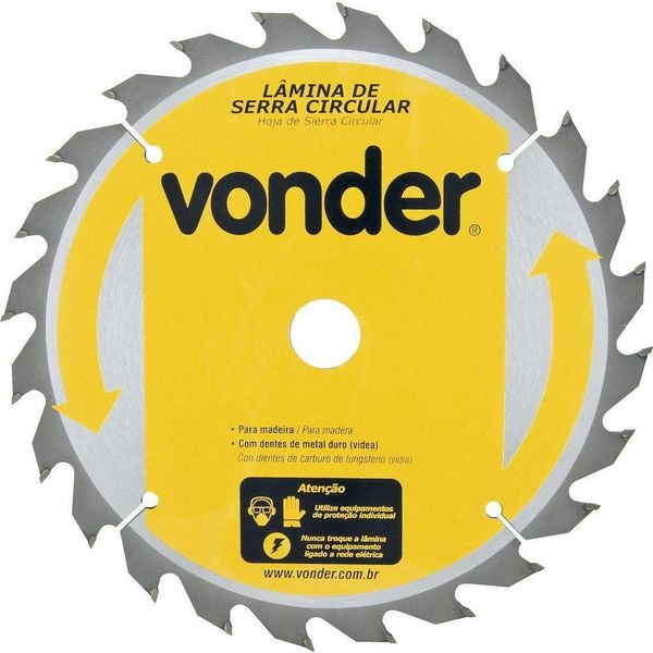 Lamina Serra Circular Vídea 235x25x3,0mm 48 Dentes 5600 Rpm