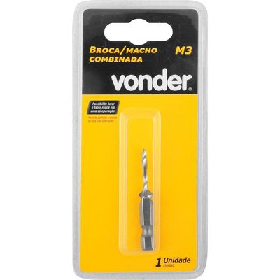 Broca-macho M3 Combinada Vonder