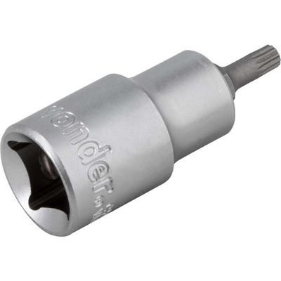Soquete Multidentado Encaixe 1-2'' 5mm Curto Crv Vonder