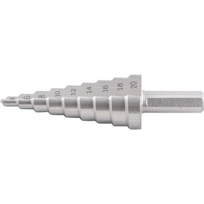 Broca De Aço Rápido Escalonada 4 Mm à 20 Mm Vonder