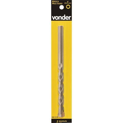 Broca Multiuso 8,0x120mm Bmv0080 - Vonder