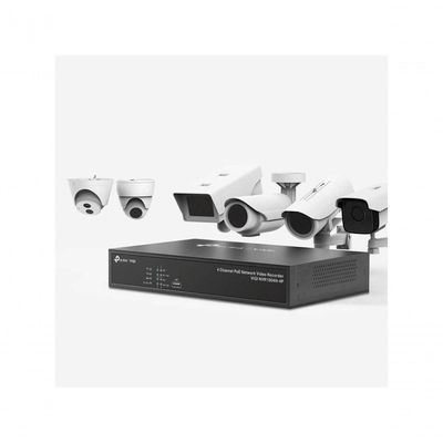 Gravador De Video Em Rede Tp-link Vigi VR1004H-4P Poe
