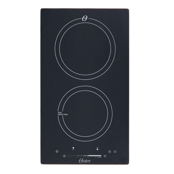 Cooktop 2 Bocas Indução Com Painel Touch Vidro Preto 2 Em 1 OTOP202 Oster 220V