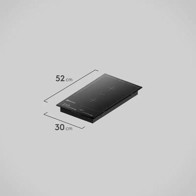 Cooktop 2 Bocas De Indução Electrolux Com Unicook E Painel Touch IC30 220V