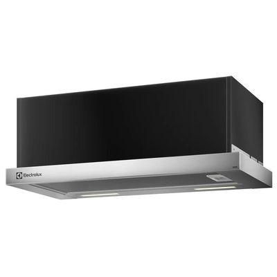 Depurador De Ar Electrolux 60cm Retrátil Inox Efficient Com Luz De Led DE6RS 220V