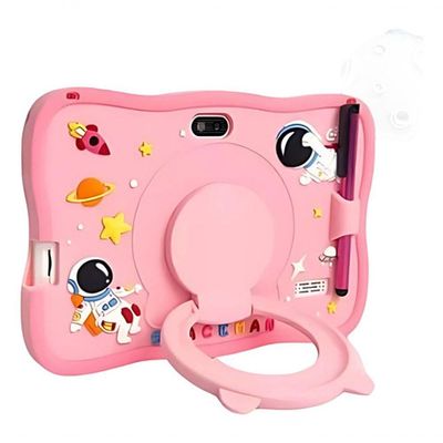 Tablet A15 Android +caneta De Touch Kids Astronauta 64gb 4gb Ram (rosa)