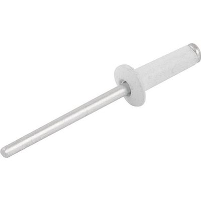 Rebite Alumínio Branco 3,2x6,0 Com 100 Peças - Nove54