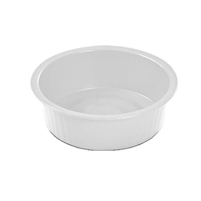 Bacia Canelada 8l Plasvale Branco