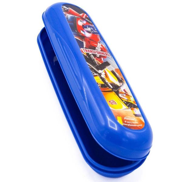 Estojo Porta Escova De Dente Infantil Decorado Transformers